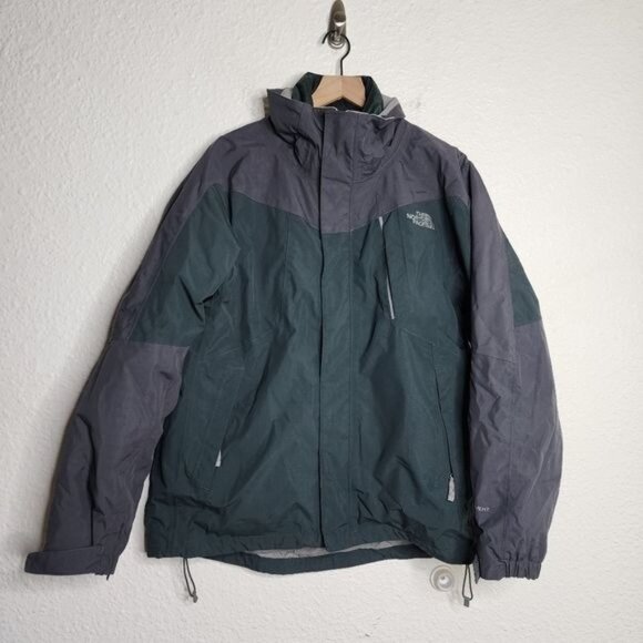 The North Face Headwall Triclimate Jacket Green/Gray Men's Size Medium